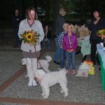 Klubausstellung in Haltern am See dank an Ausstellungsleiterin