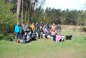Puli Wanderung Nettetal Gruppenbild